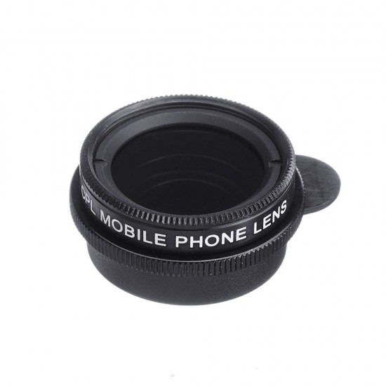 L-8X501 6 in 1 8X Telephoto Fisheye Wide Angle Macro Telescope CPL Lens for Smartphone Photography