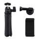 PKT3083B Selfie Sticks Tripod Mount + Phone Clamp with Tripod Adapter and Long Screw