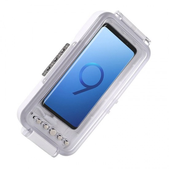 PU9100W 45M Depth Waterproof Anti-Vibration Phone Diving Case Underwater Photo Video Phone Case for Android Phone PU9100W 45M Depth Waterproof Anti-Vibration Phone Diving Case Underwater Photo Video Phone Case for Android Phone