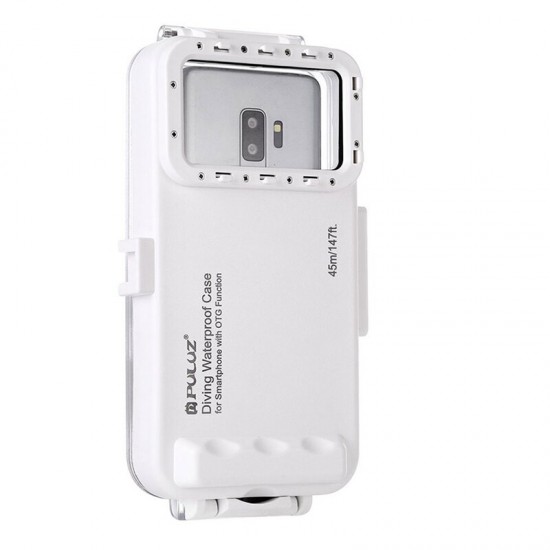 PU9100W 45M Depth Waterproof Anti-Vibration Phone Diving Case Underwater Photo Video Phone Case for Android Phone PU9100W 45M Depth Waterproof Anti-Vibration Phone Diving Case Underwater Photo Video Phone Case for Android Phone