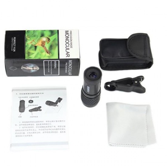 8x21 Monocular Telescope Lens for iPhone Samsung HTC Smartphone Camera 8x21 Monocular Telescope Lens for iPhone Samsung HTC Smartphone Camera
