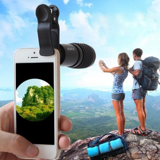 8x21 Monocular Telescope Lens for iPhone Samsung HTC Smartphone Camera