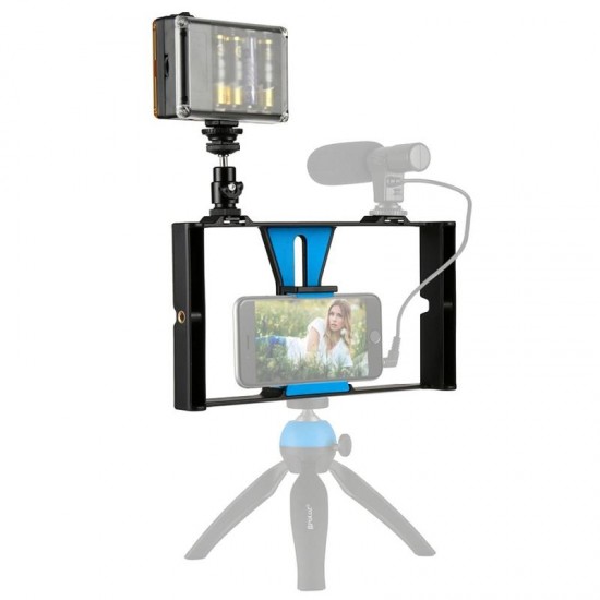 PKT3021 Rig Stabilizer Holder Video Light for Smart Phone Photography PKT3021 Rig Stabilizer Holder Video Light for Smart Phone Photography