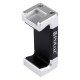 PU370 Universal Aluminum Alloy Cold Shoe Photography Phone Holder Clamp Bracket