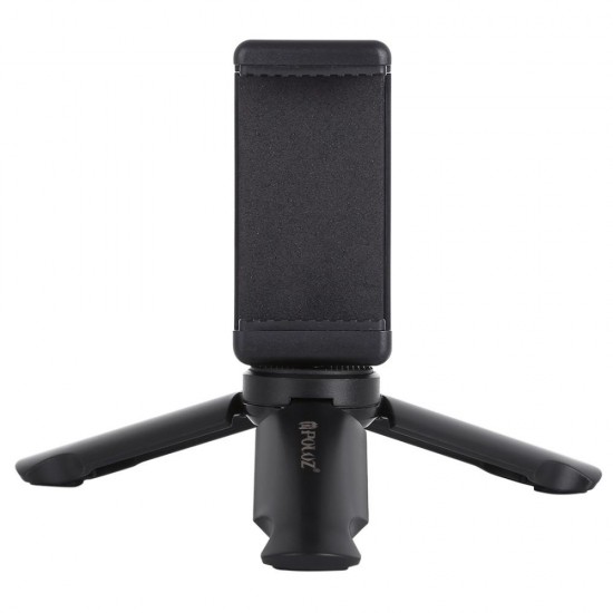 PU373 Mini Tripod with Adjustable Phone Clip for Mobile Phone Sport Camera