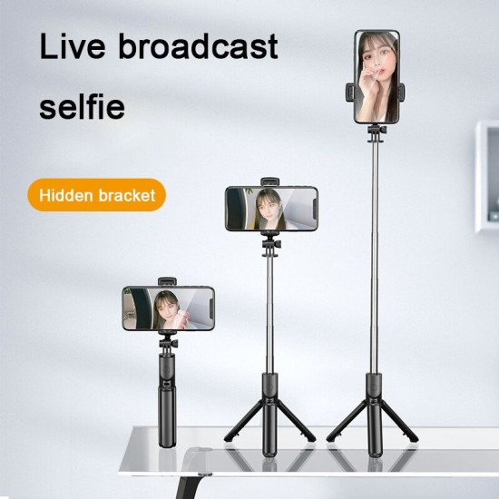 S03 Selfie Stick Wireless bluetooth Tripod Selfie 3 In 1 Extendable Foldable Monopod Remote Control Multi-mode Shooting Travel Extendable Mini Tripod S03 Selfie Stick Wireless bluetooth Tripod Selfie 3 In 1 Extendable Foldable Monopod Remote Control Multi-mode Shooting Travel Extendable Mini Tripod