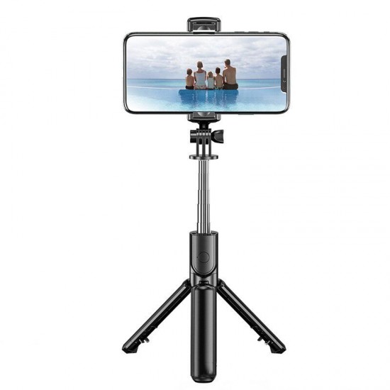S03 Selfie Stick Wireless bluetooth Tripod Selfie 3 In 1 Extendable Foldable Monopod Remote Control Multi-mode Shooting Travel Extendable Mini Tripod