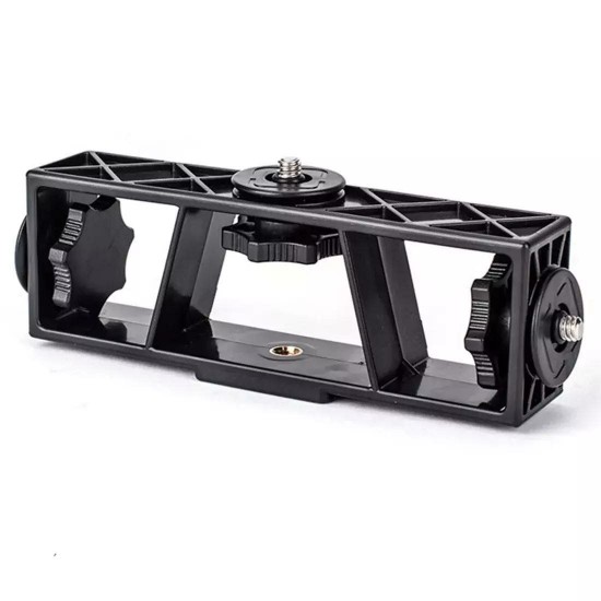 Three-position Live Broadcast Mobile Phone Holder Photography Tripod Accessory Support Mounting 3 Pcs Mobile Phones Three-position Live Broadcast Mobile Phone Holder Photography Tripod Accessory Support Mounting 3 Pcs Mobile Phones