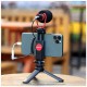 Smartphone Video Kit I Q1 Microphone 0848 Mini Tripod ST-06 Phone Holder Youtube Video Vlogging Accessories