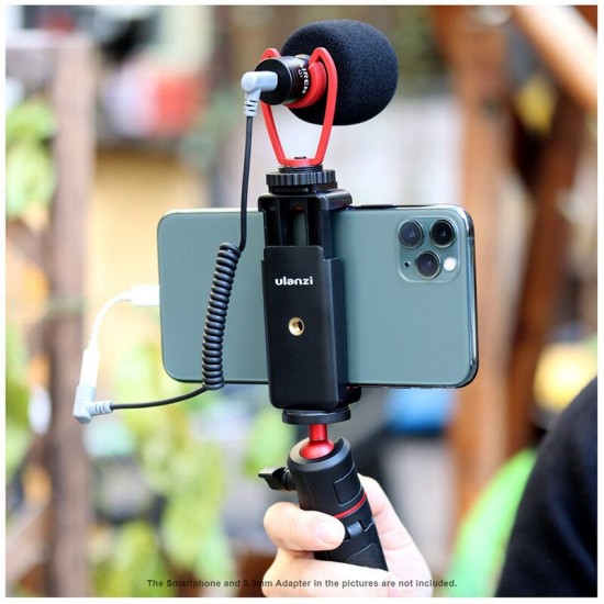 Smartphone Video Kit II Q1 Microphone MT-08 Mini Tripod ST-07 Phone Holder Vlogging Accessories Youtube Video Smartphone Video Kit II Q1 Microphone MT-08 Mini Tripod ST-07 Phone Holder Vlogging Accessories Youtube Video
