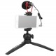 Smartphone Video Kit III Q1 Microphone MT-04 Mini Tripod ST-02S Phone Holder Vlogging Accessories Youtube Video Smartphone Video Kit III Q1 Microphone MT-04 Mini Tripod ST-02S Phone Holder Vlogging Accessories Youtube Video