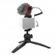 Smartphone Video Kit III Q1 Microphone MT-04 Mini Tripod ST-02S Phone Holder Vlogging Accessories Youtube Video Smartphone Video Kit III Q1 Microphone MT-04 Mini Tripod ST-02S Phone Holder Vlogging Accessories Youtube Video