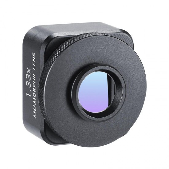 1.33X Movie Shooting Film Making Anamorphic Lens for Smartphone Mobile Phone