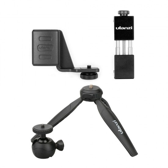 OP-1 Holder ST-02 Phone Clip Clamp MT-03 Tripod with 360 Degree Rotation Ballhead for DJI OSMO Pocket Gimbal Camera OP-1 Holder ST-02 Phone Clip Clamp MT-03 Tripod with 360 Degree Rotation Ballhead for DJI OSMO Pocket Gimbal Camera