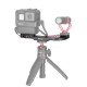 PT-9 Cold Shoe Camera Mount Bracket Photo Studio ABS Material with 1/4 Inch Screw Holes for Microphone LED Video Light PT-9 Cold Shoe Camera Mount Bracket Photo Studio ABS Material with 1/4 Inch Screw Holes for Microphone LED Video Light