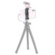 ST-02L Phone Tripod Mount Quick Release Alloy Phone Holder with Cold Shoe