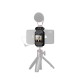ST-09 Selfie Vlog Phone Clip for iPhone Apple Watch Series 5 Cold Shoe Tripod Mount Holder Compatible with LED Light Microphone