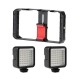 Pro 3 Shoe Mount Smartphone Video Rig Filmmaking Handheld Stabilizer Grip with Fill Light Pro 3 Shoe Mount Smartphone Video Rig Filmmaking Handheld Stabilizer Grip with Fill Light