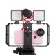 Pro 3 Shoe Mount Smartphone Video Rig Filmmaking Handheld Stabilizer Grip with Fill Light Pro 3 Shoe Mount Smartphone Video Rig Filmmaking Handheld Stabilizer Grip with Fill Light
