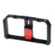 Pro Smartphone Video Rig Filmmaking Case Handheld Stabilizer Grip with 3 Shoe Mount Pro Smartphone Video Rig Filmmaking Case Handheld Stabilizer Grip with 3 Shoe Mount