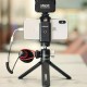 lite Extendable Dual Cold Shoe Ball Head Tripod for smartphone Sony DSLR Camera Mic Light Accessories