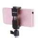 Universal Aluminum Metal Smartphone Tripod Mount Adapter Holder Clip