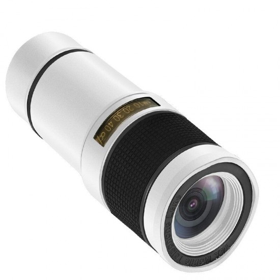 Universal 14X Zoom Focus Telephoto 4K HD Camera Zoom Lens Mini Telescope for Cell Phone