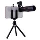 Universal 18X ZOOM Telephoto Lens with Phone Clip Clamp Mini Desktop Tripod