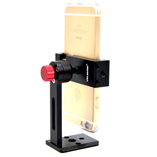 Phone Holder Clip Rotatable Desktop Tripod Mount Adapter 5.6 - 8.9 cm for Smartphone Phone Holder Clip Rotatable Desktop Tripod Mount Adapter 5.6 - 8.9 cm for Smartphone