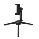 Phone Holder Clip Rotatable Desktop Tripod Mount Adapter 5.6 - 8.9 cm for Smartphone Phone Holder Clip Rotatable Desktop Tripod Mount Adapter 5.6 - 8.9 cm for Smartphone