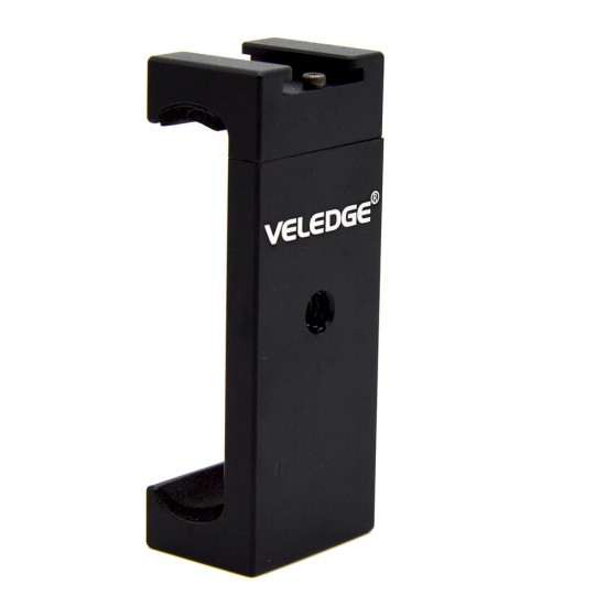 VD-30 Phone Tripod Mount Adapter Bracket Holder Clip Clamp with Cold Shoe for Smartphones VD-30 Phone Tripod Mount Adapter Bracket Holder Clip Clamp with Cold Shoe for Smartphones