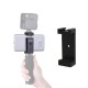 VD-30 Phone Tripod Mount Adapter Bracket Holder Clip Clamp with Cold Shoe for Smartphones VD-30 Phone Tripod Mount Adapter Bracket Holder Clip Clamp with Cold Shoe for Smartphones