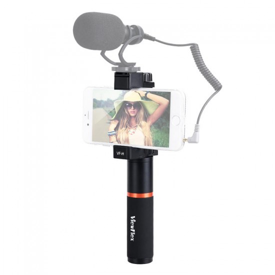 VF-H2 Video Monopod Grip Stabilizer with Smartphone Clamp Handle for iPhone for Smartphones VF-H2 Video Monopod Grip Stabilizer with Smartphone Clamp Handle for iPhone for Smartphones