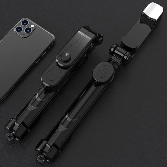XT10S 2 In 1 Selfie Sticks Tripod Stand Adjustable Remote Extendable Desktop Stand Holder LED Light bluetooth Selfie for Phones