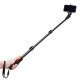 1288 Selfie Stick Handheld Monopod with Phone Holder and bluetooth Shutter for Camera Phone