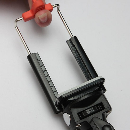C188120cm Handheld Extendable Monopodand Phone Holder Stand Clip Tripod C188120cm Handheld Extendable Monopodand Phone Holder Stand Clip Tripod