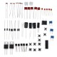 KW-AR-BaseKit Kit with 17 Classes UNO R3 DC Motor Breadboard LED Components Set Geekcreit for Arduino - products that work with official Arduino boards KW-AR-BaseKit Kit with 17 Classes UNO R3 DC Motor Breadboard LED Components Set Geekcreit for Arduino - products that work with official Arduino boards