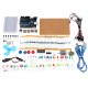 KW-AR-Mini Kit with 17 Classes UNO R3 DC Motor Breadboard LED Components Set Geekcreit for Arduino - products that work with official Arduino boards KW-AR-Mini Kit with 17 Classes UNO R3 DC Motor Breadboard LED Components Set Geekcreit for Arduino - products that work with official Arduino boards
