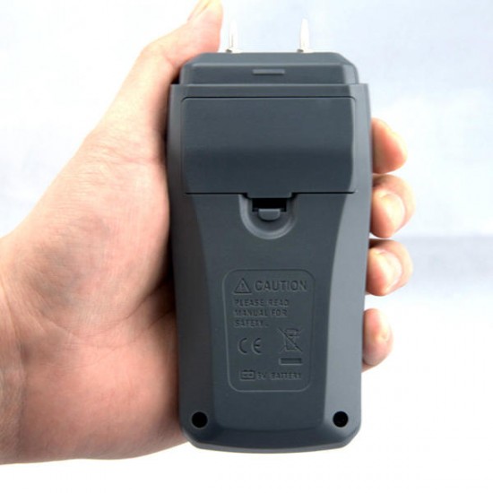 EMT01 Digital LCD Portable 0~99.9% Wood Moisture Meter Integral Pins Auto Power off EMT01 Digital LCD Portable 0~99.9% Wood Moisture Meter Integral Pins Auto Power off