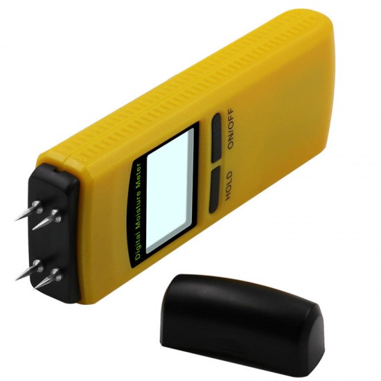 Digital Induction Wood Moisture Meter 0~50% Tree Timber Moisture Content Tester 0-50C Wood Thermometer Hygrometer LCD Backlight Digital Induction Wood Moisture Meter 0~50% Tree Timber Moisture Content Tester 0-50C Wood Thermometer Hygrometer LCD Backlight