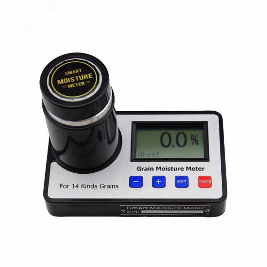 Grain Moisture Meter For 14 Kinds Grains Smart Moisture Tester Coffee Beans Cocoa Beans Wheat Corn