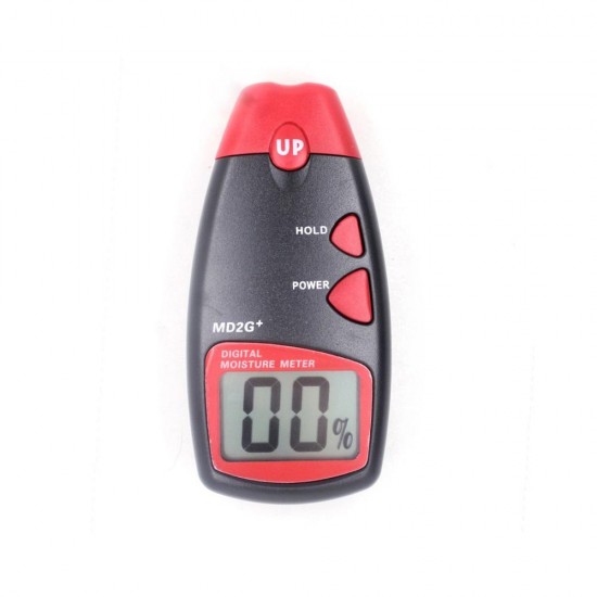 MD2G+ Hanheld Digital Moisture Meter Range 5%~40% Wood Bamboo Cotton Tobacco Paper Foodstuff Tester