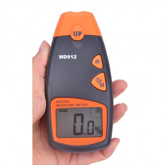 MD912 Portable Wood Moisture Meter Hygrometer Timber Tree Density Digital Electrical Tester Temperature Self-compensation 4 Tree Species Corrections Data Hold MD912 Portable Wood Moisture Meter Hygrometer Timber Tree Density Digital Electrical Tester Temperature Self-compensation 4 Tree Species Corrections Data Hold