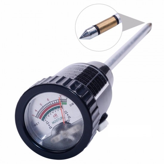 Soil PH Moisture Meter Tester Hydroponics Analyzer Long Water Quality Plants Humidity Soil Detector 3-8 PH 1-8 Moisture Soil PH Moisture Meter Tester Hydroponics Analyzer Long Water Quality Plants Humidity Soil Detector 3-8 PH 1-8 Moisture