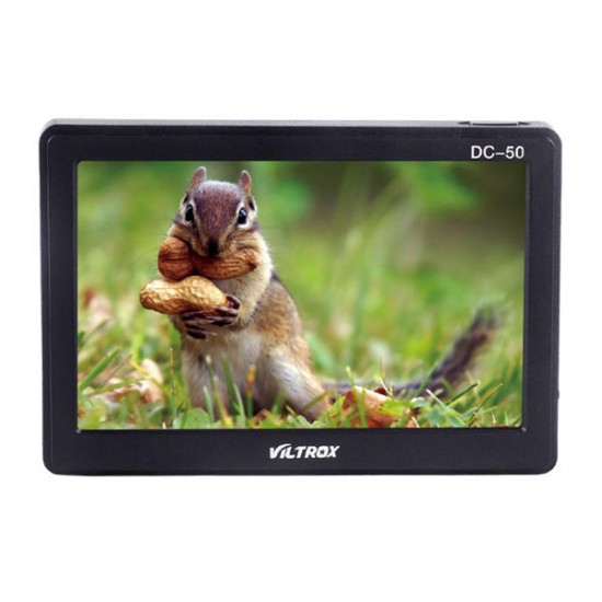 Portable DC-50 HD Clip-on LCD 5inch Camera Monitor Wide View for Canon Nikon Sony DSLR DV Portable DC-50 HD Clip-on LCD 5inch Camera Monitor Wide View for Canon Nikon Sony DSLR DV
