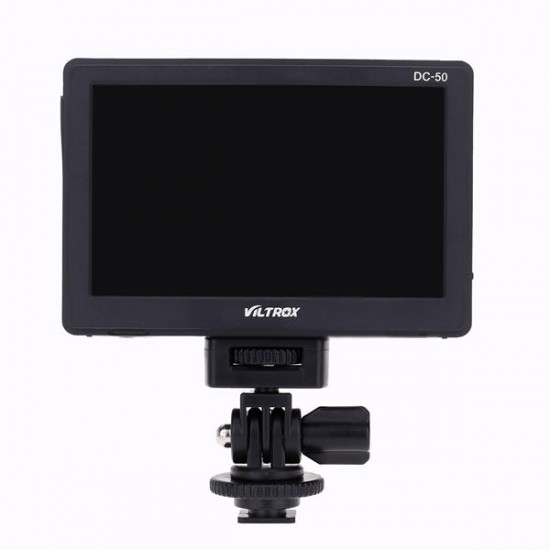 Portable DC-50 HD Clip-on LCD 5inch Camera Monitor Wide View for Canon Nikon Sony DSLR DV Portable DC-50 HD Clip-on LCD 5inch Camera Monitor Wide View for Canon Nikon Sony DSLR DV