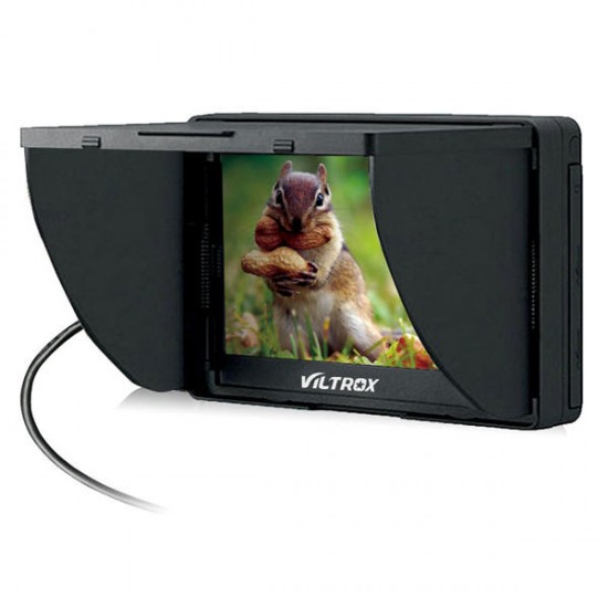 Portable DC-50 HD Clip-on LCD 5inch Camera Monitor Wide View for Canon Nikon Sony DSLR DV Portable DC-50 HD Clip-on LCD 5inch Camera Monitor Wide View for Canon Nikon Sony DSLR DV
