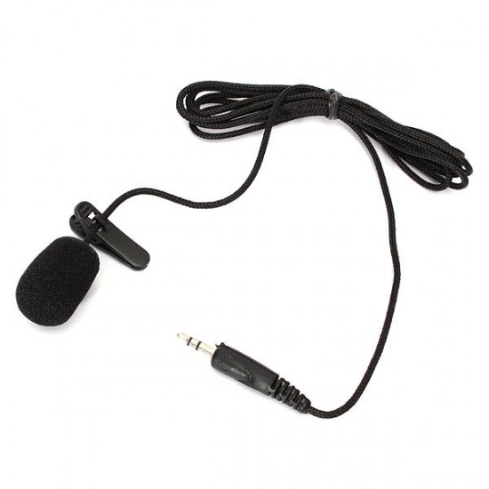 3.5mm Active Clip Mic Microphone For Sports Camera GoPro Hero 1 2 3 3+