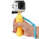 Flat-Bottomed Bobber Floating Hand Grip Buoyancy Rods Self Monopod Stick for Gopro Yi Sport Camera
