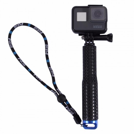 PU150 Handheld Extendable Pole Monopod Selfie Stick for Action Sportscamera